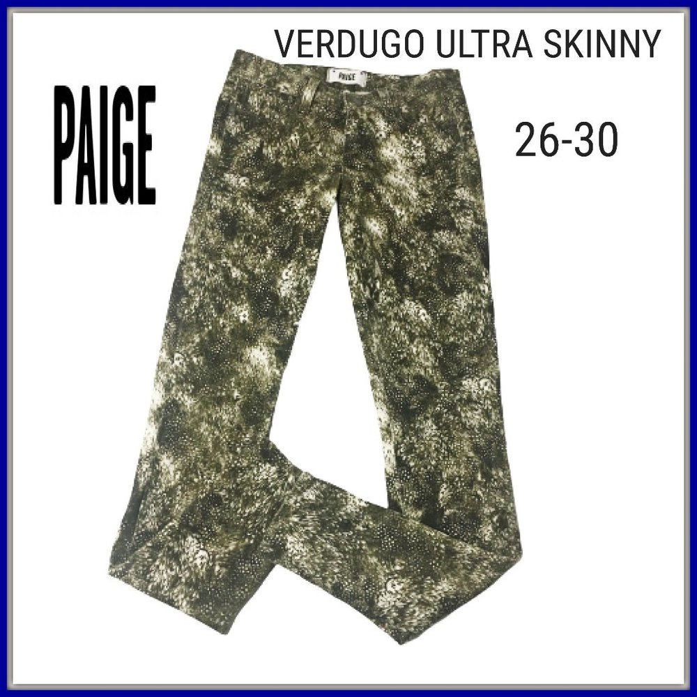 PAIGE "Verdugo Ultra Skinny" Women's Jeans 26-30